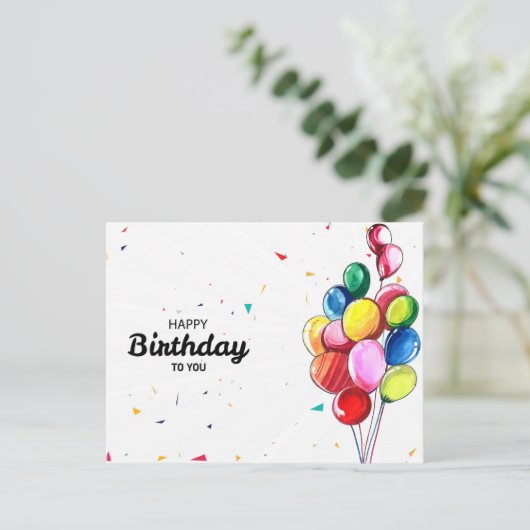 Fijne verjaardag voor uw geboortedag Kaart (Staand voorkant)