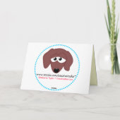 Fijne verjaardag Weiner Kaart (Achterkant)