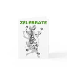 Fijne verjaardag Zebra feest