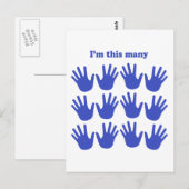 Fijne verjaardag ZESTIG! Briefkaart (Voorkant / Achterkant)