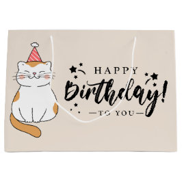 Fijne verjaardagscadeau groot cadeauzakje