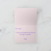 Fijne verjaardagspakketkleuren met aangepaste teks kaart (Binnen)