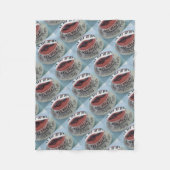 Fijne verjaardagstaart fleece deken (Voorkant)