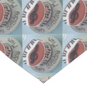 Fijne verjaardagstaart korte tafelloper (Hoek)