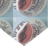 Fijne verjaardagstaart tafelkleed (Gekanteld)