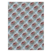 Fijne verjaardagstaart tafelkleed (Voorkant)