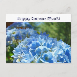 Fijne verpleegstersweek! ansichtkaarten Blauwe Hor Briefkaart