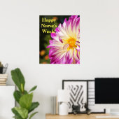 Fijne verpleegstersweek! Posters prints Verpleegst (Thuiskantoor)