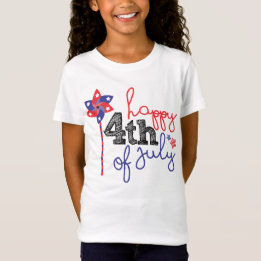Fijne vierde juli feestdag t-shirt