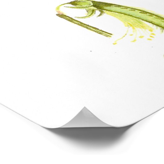 Fijne violette poster van zoete erwten (Hoek)