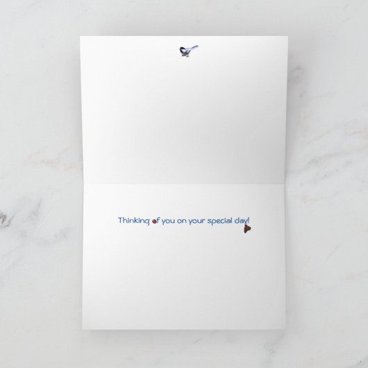 Fijne Vogeldag! Kaart (Binnen)