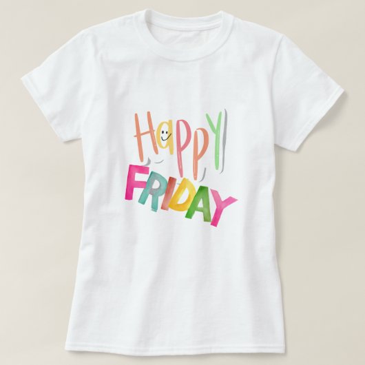 Fijne vrijdag t-shirt (Design voorkant)