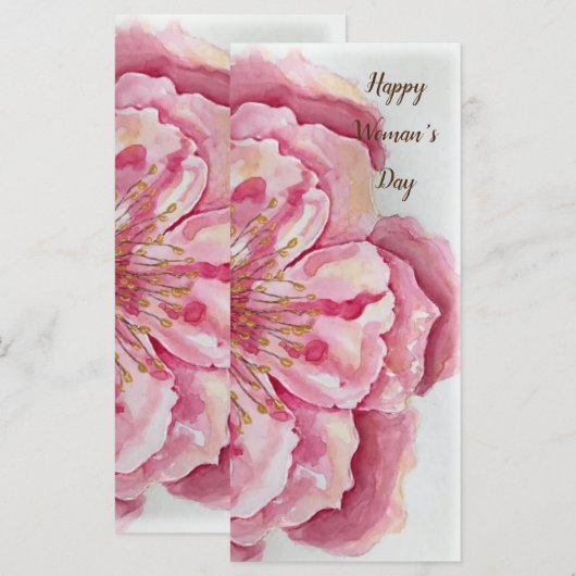 Fijne vrouwendag (Voorkant / Achterkant)