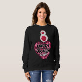 Fijne Vrouwendag 8 maart 2023 Internationale Vrouw Trui (Voorkant volledig)