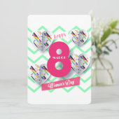 Fijne vrouwendag! 8 maart Internationale feestdag Feestdagenkaart (Staand voorkant)