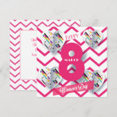 Fijne vrouwendag! 8 maart Internationale feestdag Kaart (Voorkant / Achterkant)