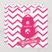 Fijne vrouwendag! 8 maart Internationale feestdag Kaart (Voorkant / Achterkant)