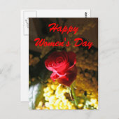 Fijne Vrouwendag Briefkaart (Voorkant / Achterkant)