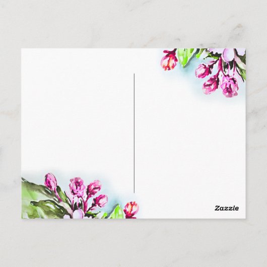 Fijne vrouwendag briefkaart (Achterkant)