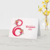 Fijne Vrouwendag Fotokaart Kaart (Gele Bloem)