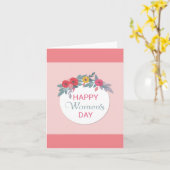 Fijne Vrouwendag Kaart (Gele Bloem)