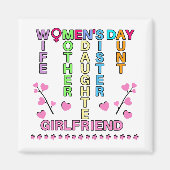 Fijne Vrouwendag Magneet