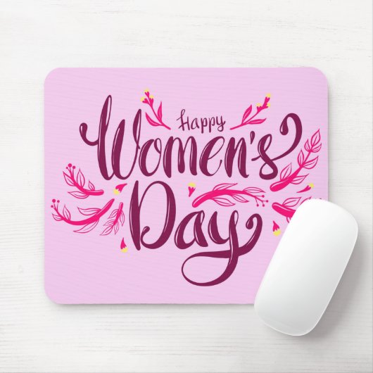 Fijne Vrouwendag Muismat (Met muis)