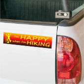 Fijne Wandel Zonsondergang Bumpersticker (Op Truck)