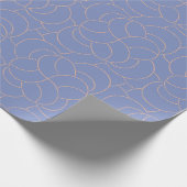 , fijne waterpatronen cadeaupapier (Hoek)