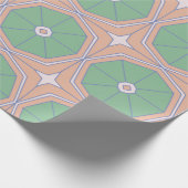 , fijne waterpatronen cadeaupapier (Hoek)