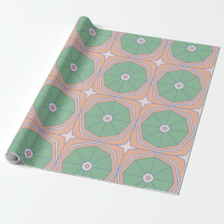 , fijne waterpatronen cadeaupapier