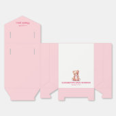 Fijne waterverf beer met een boog Favoriet Box Bedankdoosjes (Ongevouwen)