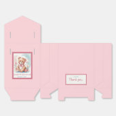 Fijne waterverf bos beer gunstbox bedankdoosjes (Ongevouwen)