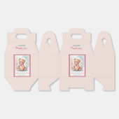 Fijne waterverf bos beer gunstbox bedankdoosjes (Ongevouwen)