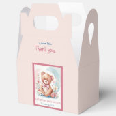 Fijne waterverf bos beer gunstbox bedankdoosjes (Open)