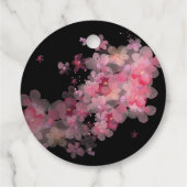 Fijne Waterverf Floral Bedankjes Labels (Achterkant)