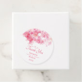 Fijne Waterverf Floral Bedankjes Labels (In situ)