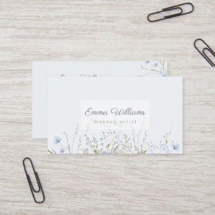 Fijne Waterverf Floral Visitekaartje