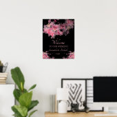 Fijne Waterverf Floral Wedding Poster (Thuiskantoor)