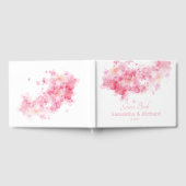 Fijne Waterverf Floral Wedding Poster Guest Bo Gastenboek (Volledig)