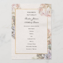 Fijne Waterverf Floral Wedding