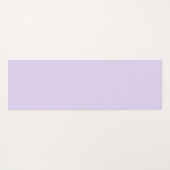 Fijne Waterverf Paarse Bloemen Yogamat (Achterkant (horizontaal))