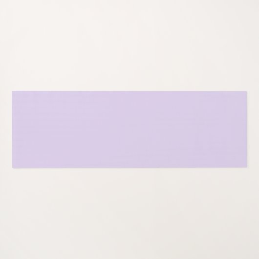 Fijne Waterverf Paarse Bloemen Yogamat (Achterkant (horizontaal))