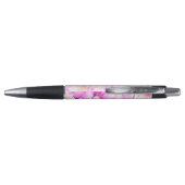 Fijne Waterverf Roze Bloemen Pen (Achterkant)
