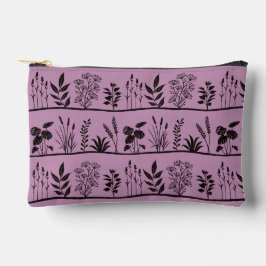 Fijne Weide Minimal Zwart Botanische Silhouet Etui
