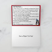 Fijne Wereld Pinguïn Dag 25 april Kaart (Binnen)