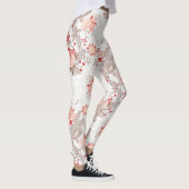 Fijne wijnstokbloemen naadloze Leggings van het pa (Rechts)