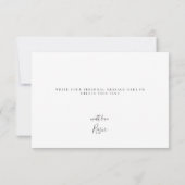 Fijne Wilde Bloem Bedankkaart (Achterkant)