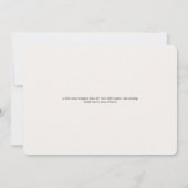 Fijne wilde bloemen Roze Geel 80 ste verjaardag Kaart (Achterkant)