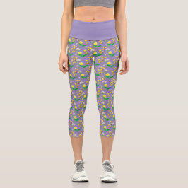 Fijne wildflower print in lila.